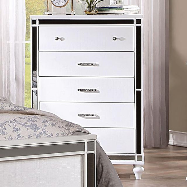 Furniture of America Brachium CM7977WH-C Chest IMAGE 1
