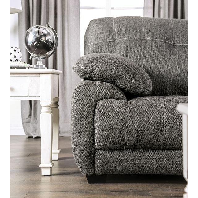 Furniture of America Canby EM6722DG-LV Loveseat IMAGE 5