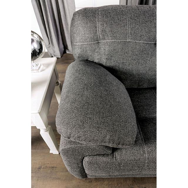 Furniture of America Canby EM6722DG-LV Loveseat IMAGE 6