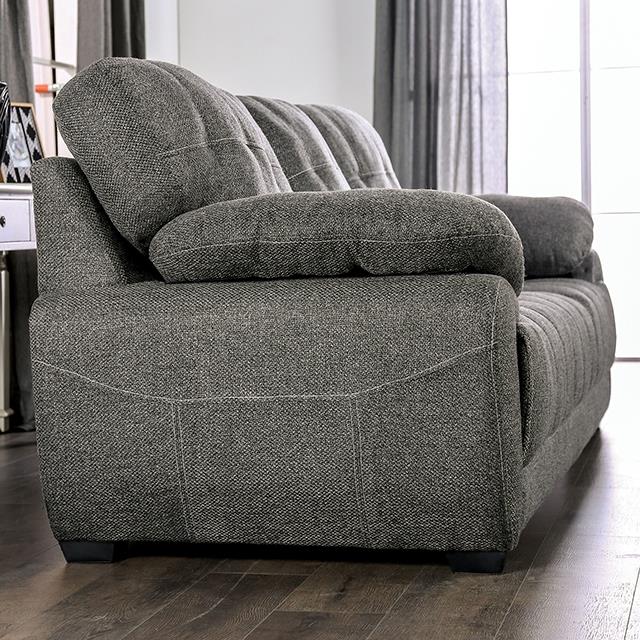Furniture of America Canby EM6722DG-LV Loveseat IMAGE 7