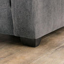 Furniture of America Dagmar EM6723GY-LV Loveseat IMAGE 3