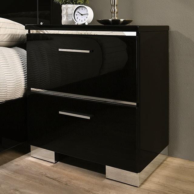 Furniture of America Carlie FOA7039N Night Stand IMAGE 2