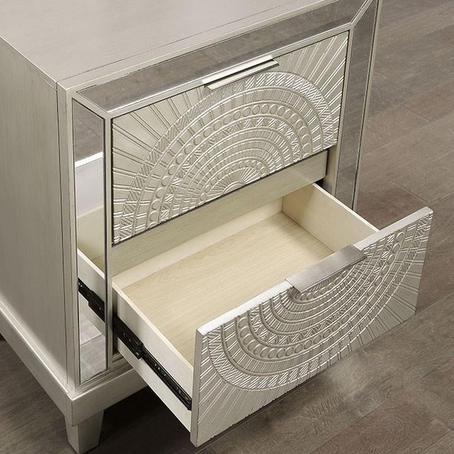 Furniture of America Valletta FOA7157N Night Stand IMAGE 3