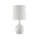 Furniture of America Edie L9820WH Table Lamp IMAGE 1