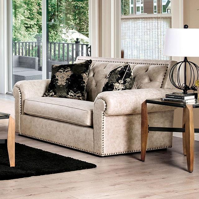 Furniture of America Parshall SM2272-LV Love Seat IMAGE 1