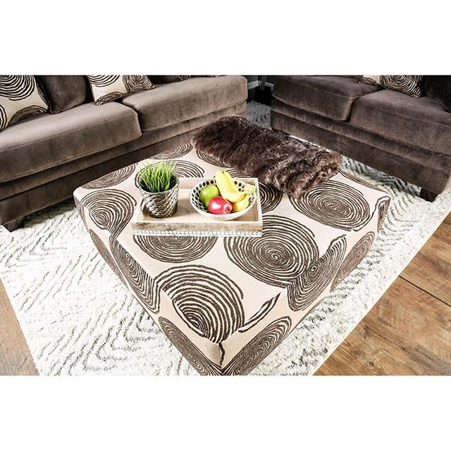 Furniture of America Bonaventura SM5142BR-OT Ottoman IMAGE 4