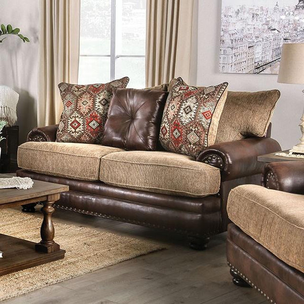 Furniture of America Fletcher SM5148-LV Love Seat IMAGE 1