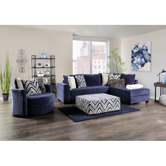 Furniture of America Griswold SM5151-OT Ottoman IMAGE 2