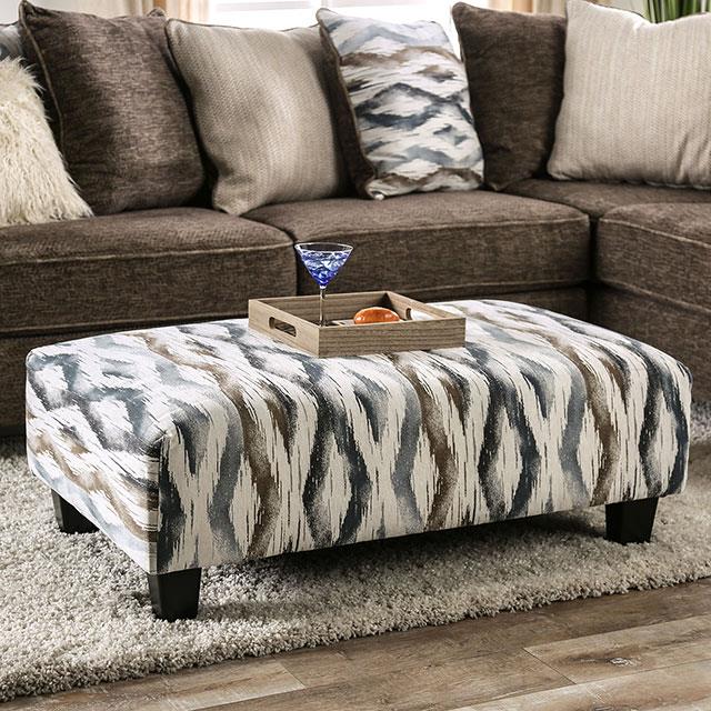 Furniture of America Kempston SM5155-OT Ottoman IMAGE 1
