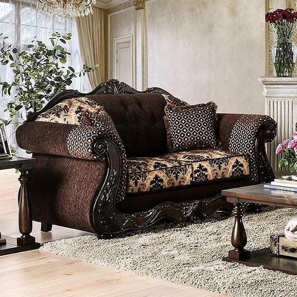 Furniture of America Ronja SM6431-LV Love Seat IMAGE 1