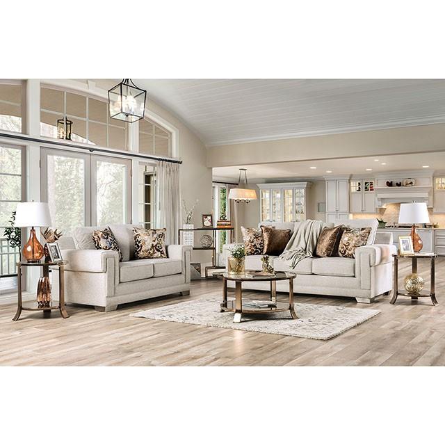 Furniture of America Emely SM6437-LV Love Seat IMAGE 2