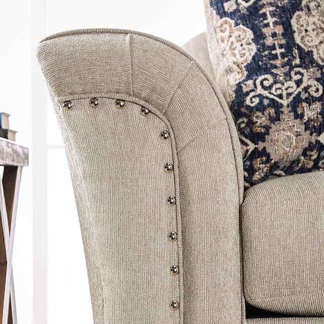 Furniture of America Belsize SM6438-LV Loveseat IMAGE 8