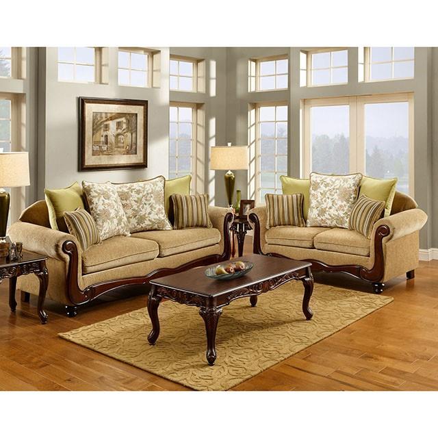 Furniture of America Banstead SM7690-LV Love Seat IMAGE 2