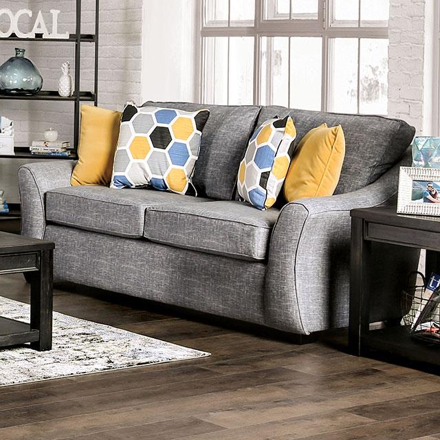 Furniture of America Jarrow SM8001-LV Loveseat IMAGE 1