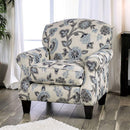 Furniture of America Nash SM8101-CH-FL Floral Chair IMAGE 1