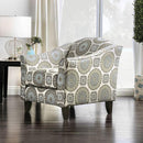 Furniture of America Misty SM8141-CH-FL Floral Chair IMAGE 3