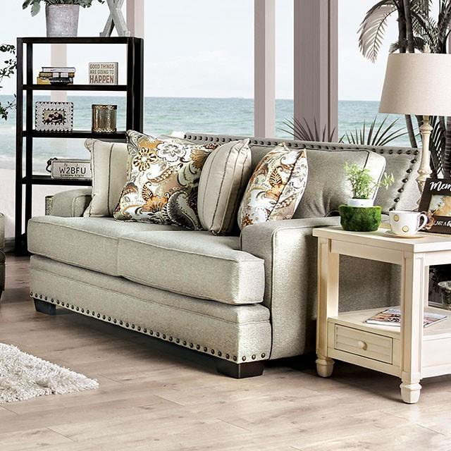Furniture of America Begley SM8300-LV Love Seat IMAGE 1