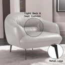Calgary Furniture Emporium Leonia Stationary Leather Chair LV00942 IMAGE 4
