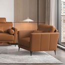 Calgary Furniture Emporium Tussio Stationary Leather Chair LV00945 IMAGE 1