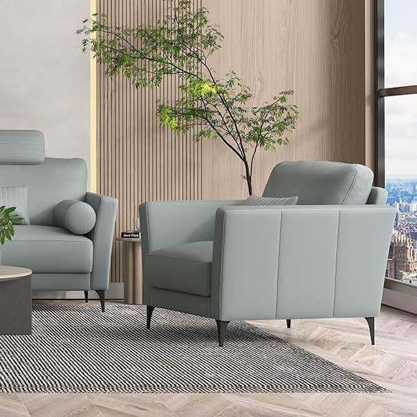 Calgary Furniture Emporium Tussio Stationary Leather Chair LV00948 IMAGE 1