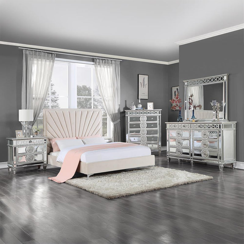 Calgary Furniture Emporium Faiz Queen Upholstered Panel Bed BD00957Q IMAGE 7