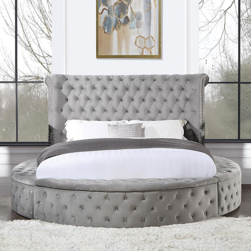 Calgary Furniture Emporium Gaiva Queen Upholstered Panel Bed with Storage BD00967Q IMAGE 1