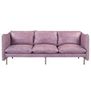 Calgary Furniture Emporium Metis Stationary Leather Sofa LV01018 IMAGE 2