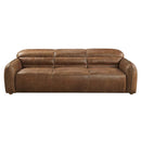 Calgary Furniture Emporium Rafer Stationary Leather Sofa LV01020 IMAGE 3