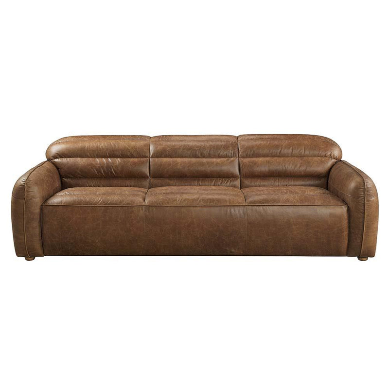 Calgary Furniture Emporium Rafer Stationary Leather Sofa LV01020 IMAGE 3