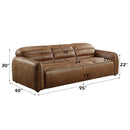 Calgary Furniture Emporium Rafer Stationary Leather Sofa LV01020 IMAGE 7