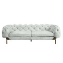 Calgary Furniture Emporium Ragle Stationary Leather Sofa LV01021 IMAGE 3