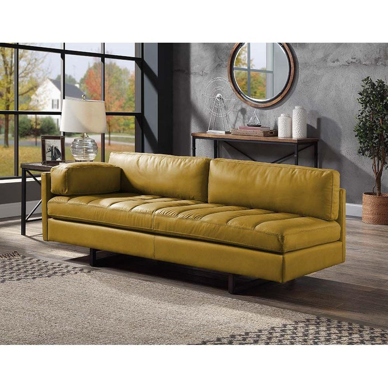 Calgary Furniture Emporium Radia Stationary Leather Sofa LV01022 IMAGE 6