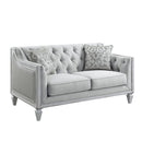Calgary Furniture Emporium Katia Stationary Fabric Loveseat LV01050 IMAGE 2