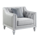 Calgary Furniture Emporium Katia Stationary Fabric Chair LV01051 IMAGE 2