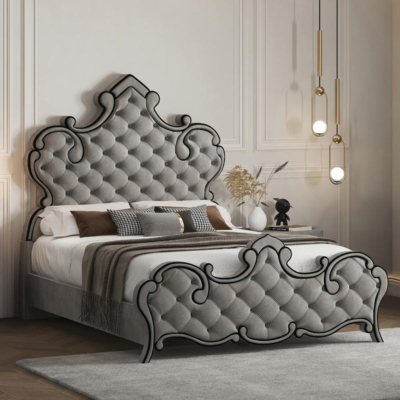 Calgary Furniture Emporium Perine Queen Upholstered Panel Bed BD01062Q IMAGE 1