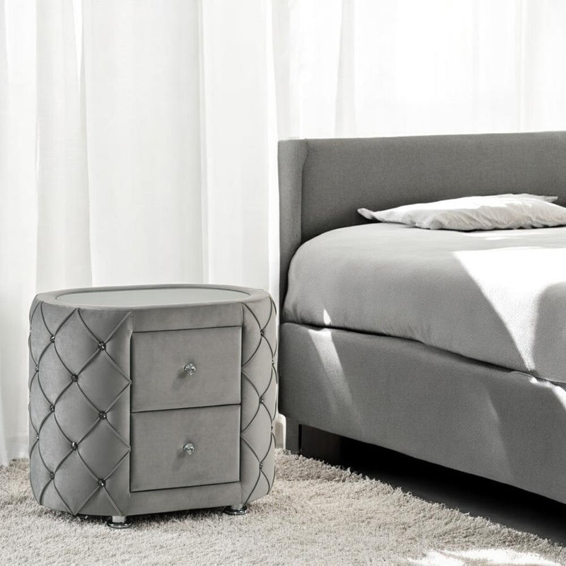 Calgary Furniture Emporium Perine 2-Drawer Nightstand BD01063 IMAGE 8