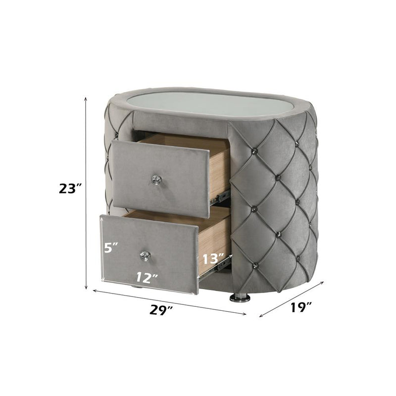 Calgary Furniture Emporium Perine 2-Drawer Nightstand BD01063 IMAGE 9