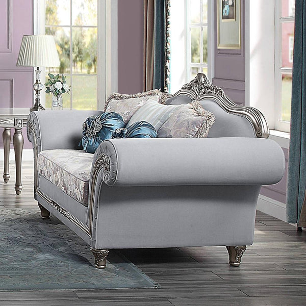 Calgary Furniture Emporium Pelumi Stationary Fabric Loveseat LV01113 IMAGE 1