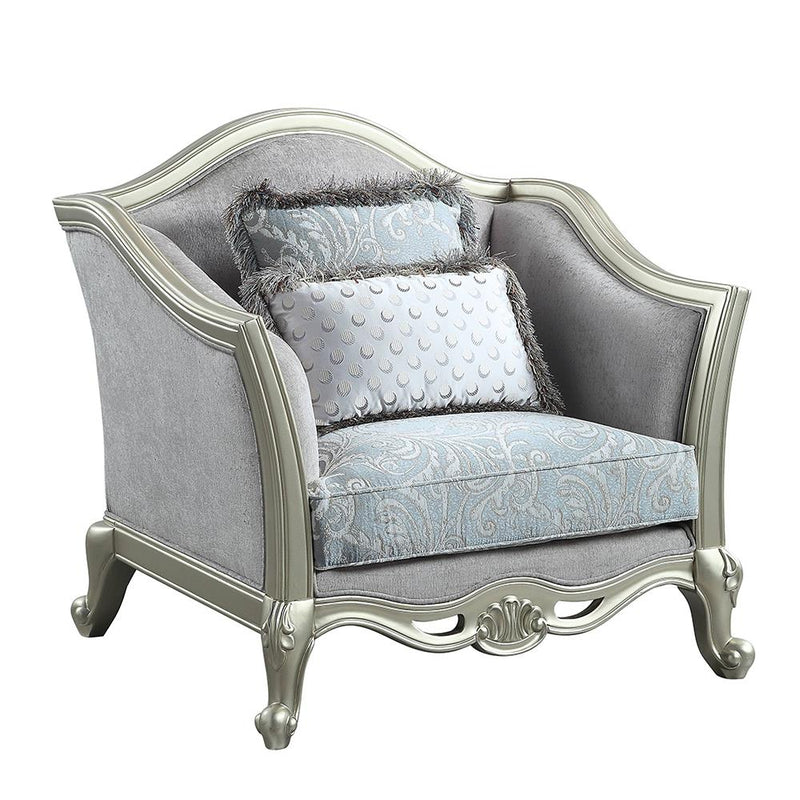 Calgary Furniture Emporium Qunsia Stationary Fabric Chair LV01119 IMAGE 2