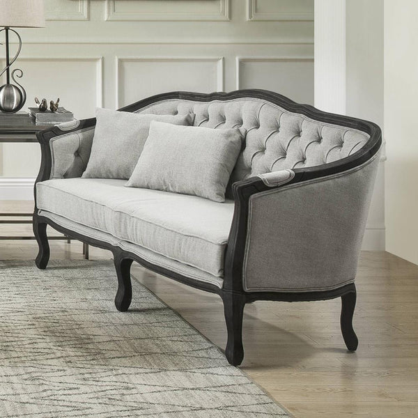 Calgary Furniture Emporium Samael Stationary Fabric Loveseat LV01128 IMAGE 1