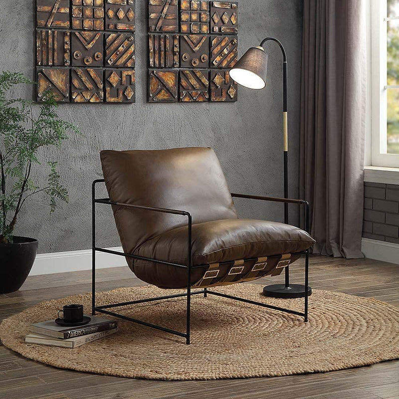 Calgary Furniture Emporium Oralia Stationary Leather Accent Chair AC01166 IMAGE 6