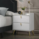 Calgary Furniture Emporium Zeena 2-Drawer Nightstand BD01177 IMAGE 1