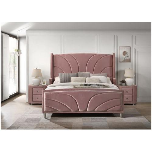 Calgary Furniture Emporium Salonia Queen Upholstered Panel Bed BD01183Q IMAGE 1