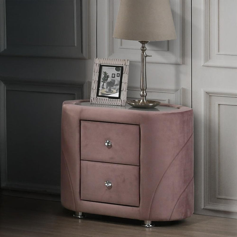 Calgary Furniture Emporium Salonia 2-Drawer Nightstand BD01184 IMAGE 1