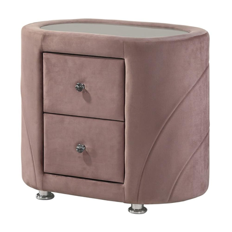 Calgary Furniture Emporium Salonia 2-Drawer Nightstand BD01184 IMAGE 2