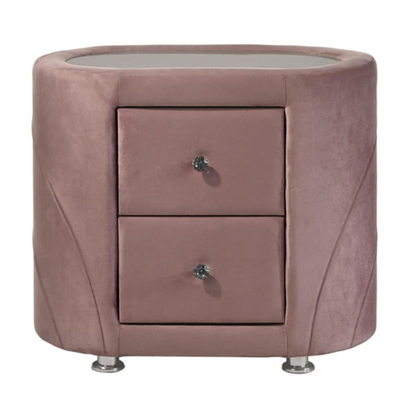 Calgary Furniture Emporium Salonia 2-Drawer Nightstand BD01184 IMAGE 3