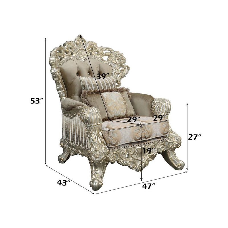 Calgary Furniture Emporium Sorina Stationary Fabric Chair LV01207 IMAGE 8