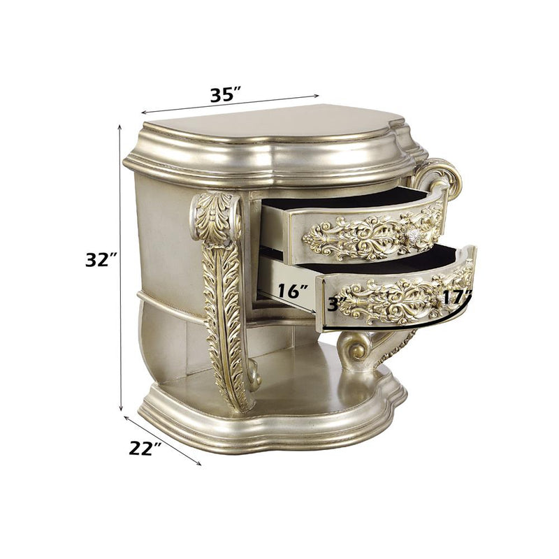 Calgary Furniture Emporium Danae 2-Drawer Nightstand BD01235 IMAGE 8