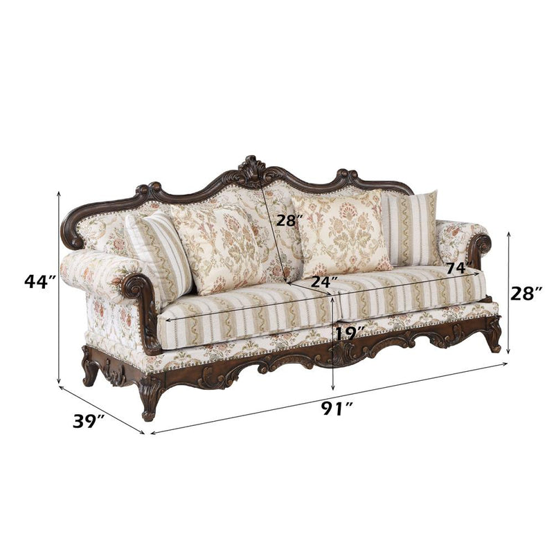 Calgary Furniture Emporium Nayla Stationary Fabric Sofa LV01273 IMAGE 6