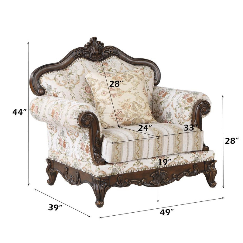 Calgary Furniture Emporium Nayla Stationary Fabric Chair LV01275 IMAGE 6